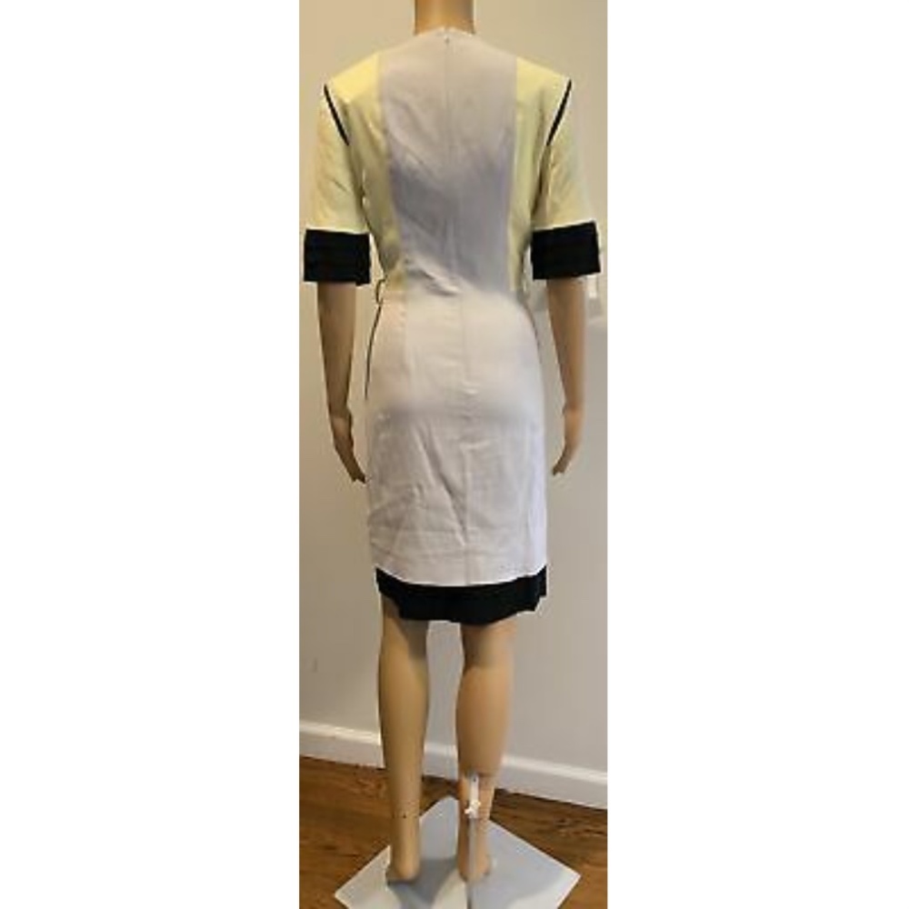 Jonathan Saunders Multicolor Colorblock Dress - image 4